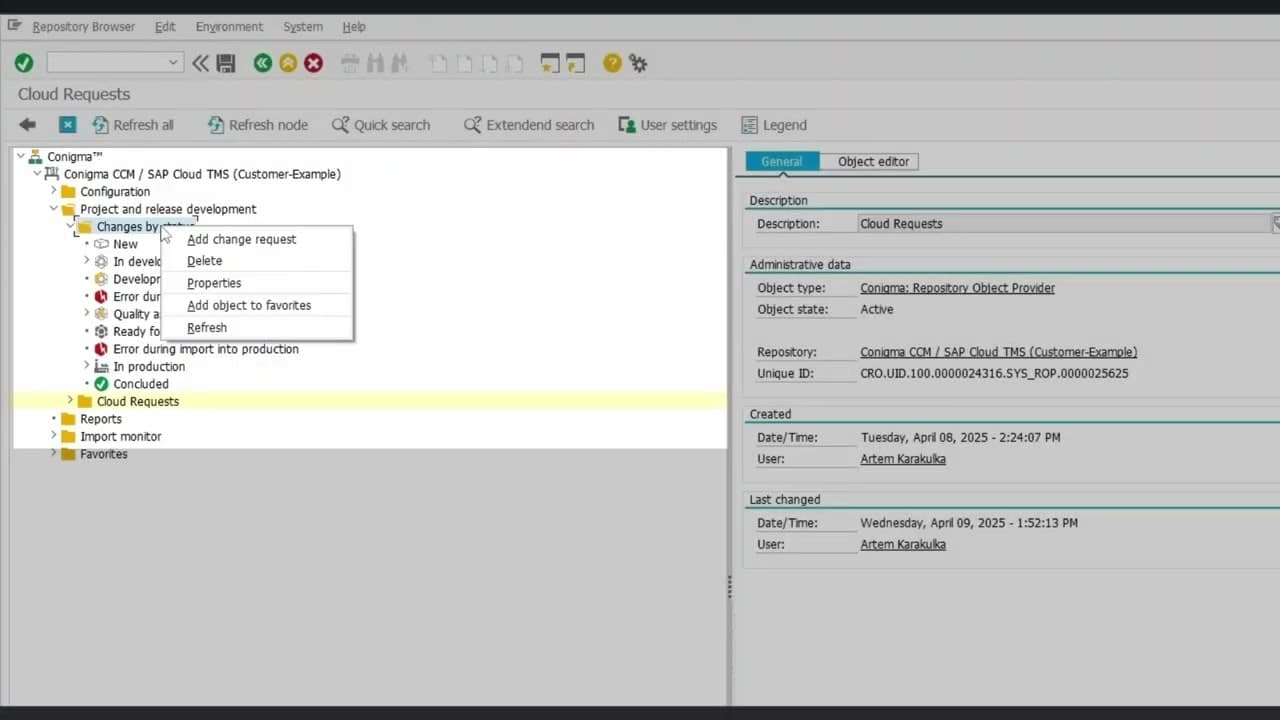 Cloud Transport Management for SAP BTP – Fully Integrated with Conigma™ CCM