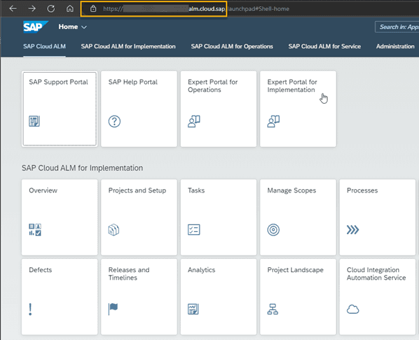 how to test an outbound connection to SAP Cloud ALM