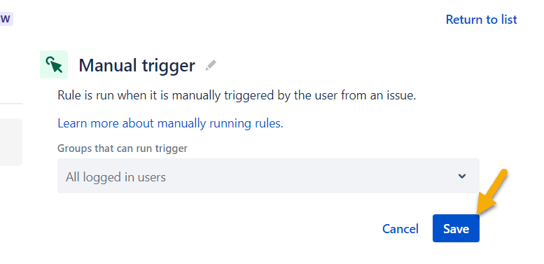 save manual trigger