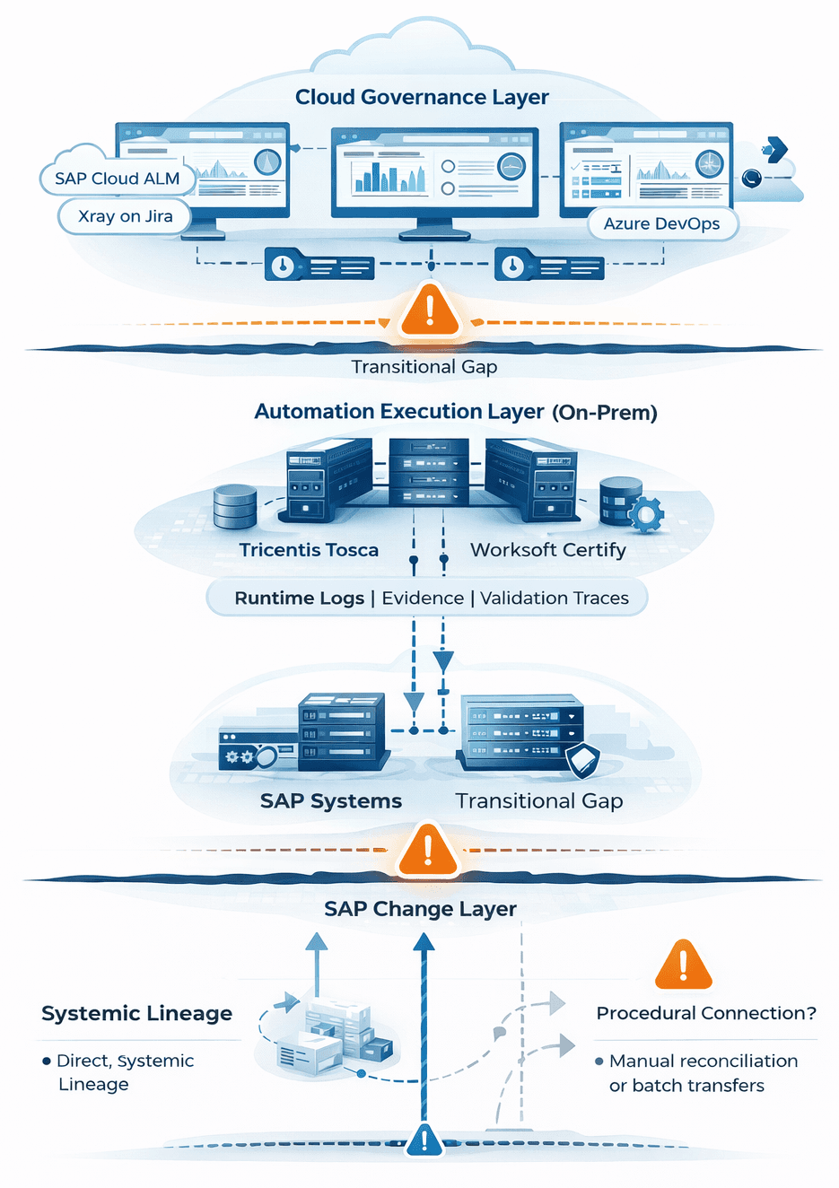 Systemic lineage or procedural connection